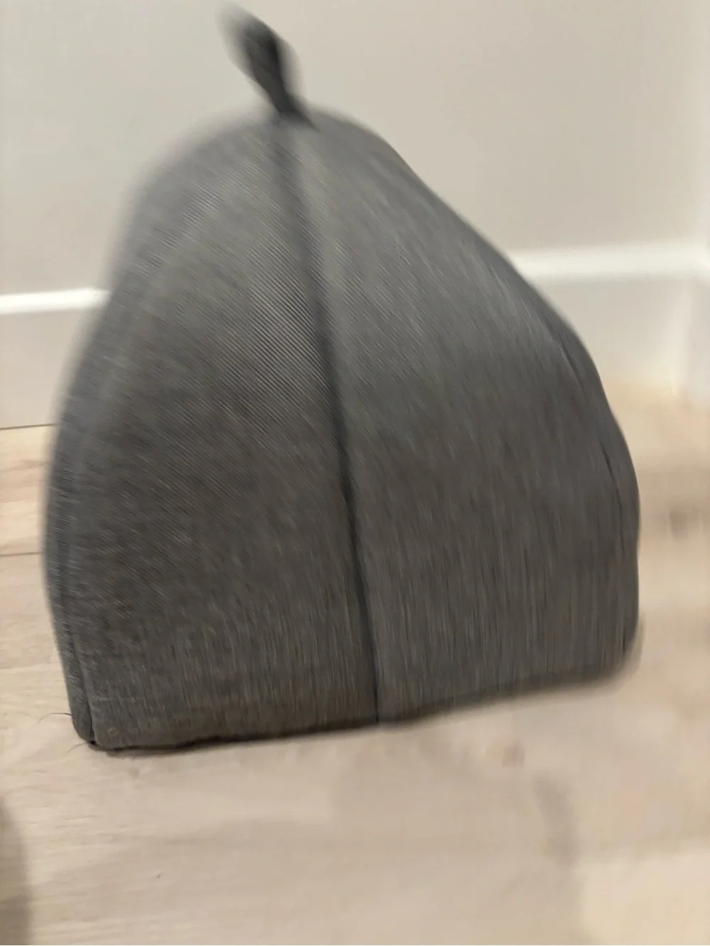 Gray Cozy Cat Cave Bed